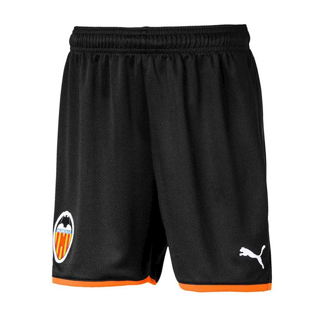 Puma Valencia cf Kinder schwarze Fußballshorts Image