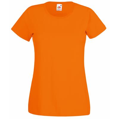 Fruit Of The Loom - T-Shirts mit kurzen Ärmeln - Damen (Orange) Image