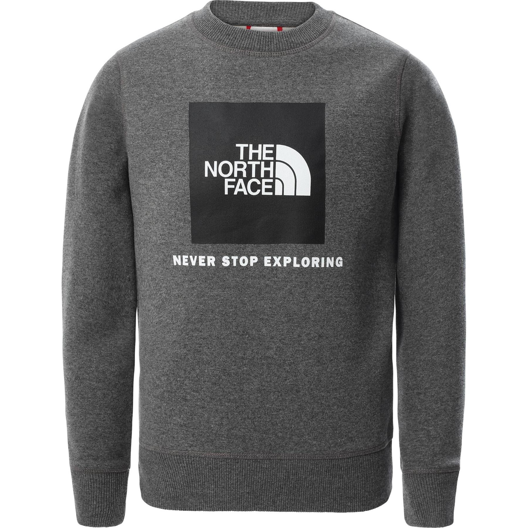 The North Face Jugend Box Crew Sweatshirt in grau