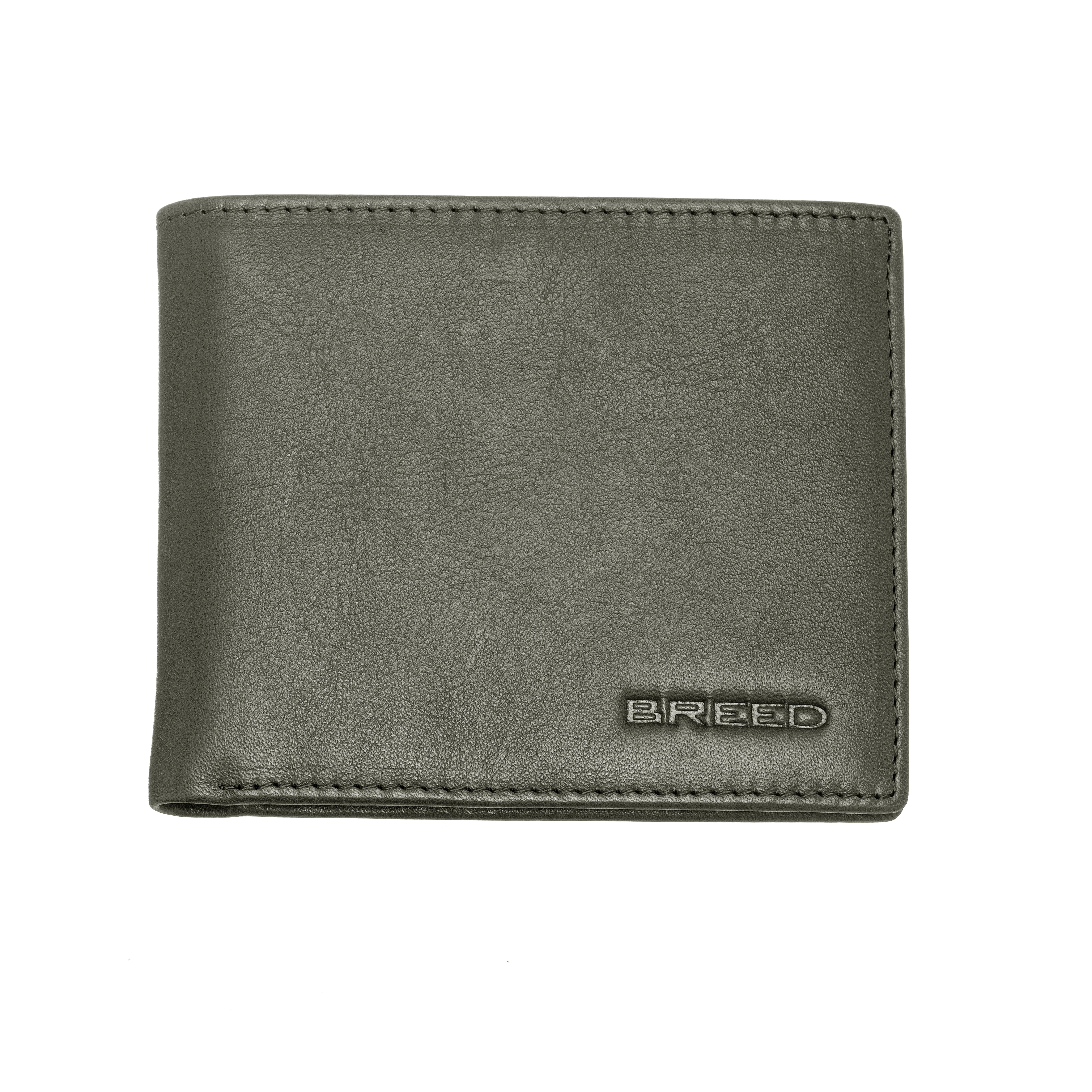 Breed Locke Echtes Leder Bi-Fold Wallet Image