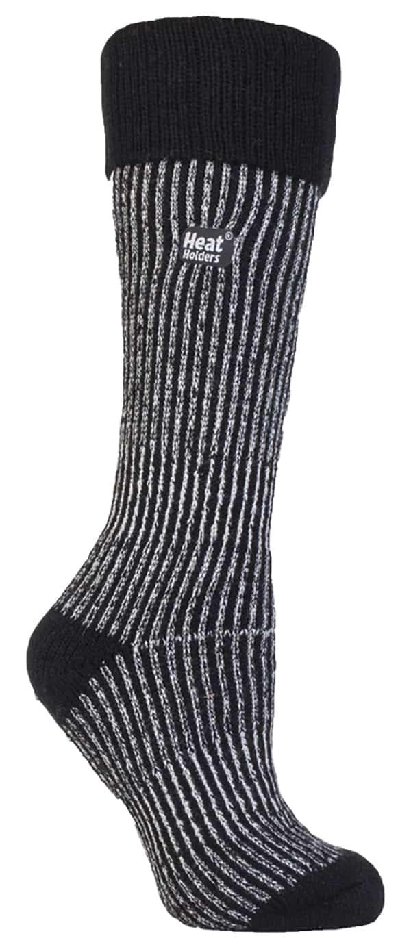 Heat Holders gerippte Damen-Thermostiefelsocken Image