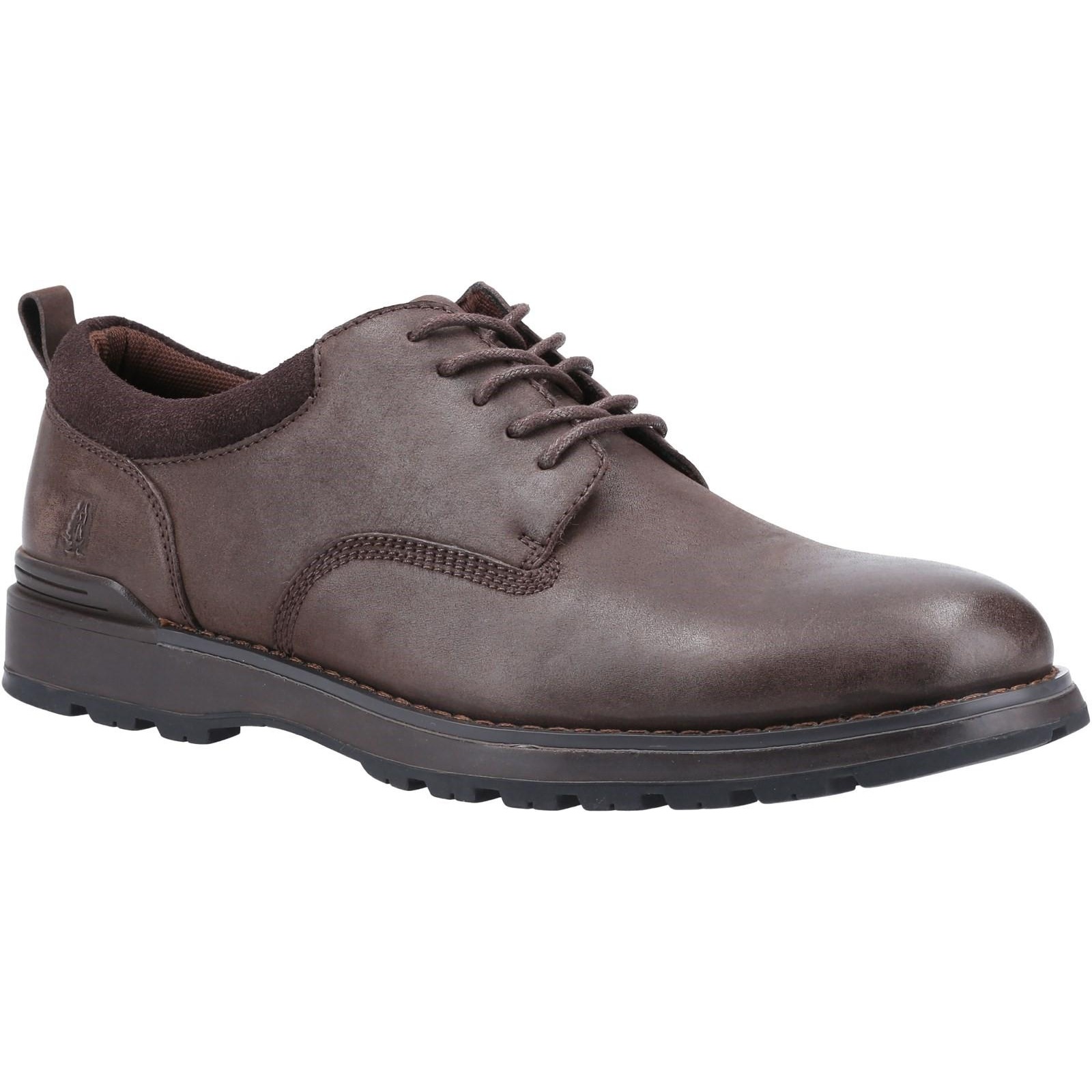 Hush Puppies Herren Dylan Lederschuhe (Braun)