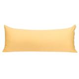 PiccoCasa Body Pillow Cover Cotton Body Pillowcase for Adult Apricot 20 x 48
