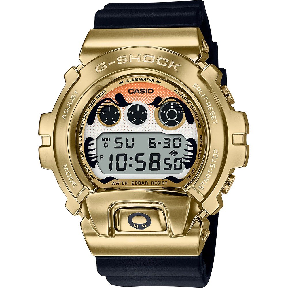 Casio G-shock Daruma Mens Black Watch GM-6900GDA-9ER - One Size | Casio Sale | Discount Designer Brands