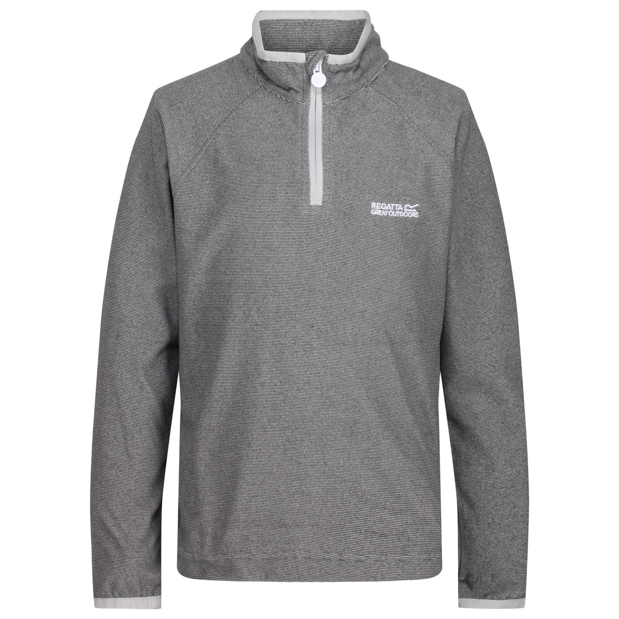 Regatta Childrens Unisex Childrens/kids Loco Fleece (light Steel/steel Grey) - Multicolour - Size 10-11Y | Regatta Sale | Discount Designer Brands