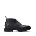 Base London Mens Asgard Tumbled Black Leather Work Boot - Size UK 8 | Base London Sale | Discount Designer Brands