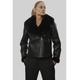 James Lakeland Womens Faux Leather Jacket Black - Size 16 UK | James Lakeland Sale | Discount Designer Brands