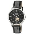 Gevril Mens Mulberry Black Dial Calfskin Leather Swiss Automatic Watch - One Size | Gevril Sale | Discount Designer Brands