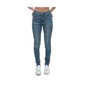 Levi's Womens Levis 720 High Rise Super Skinny Jeans in Light Blue Cotton - Size 27 Regular | Levi's Sale | Discount Designer Brands