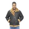 Infinity Leather Mens Raf Sheepskin Aviator Jacket-Colchester - Brown Material_sheepskin - Size 4XL | Infinity Leather Sale | Discount Designer Brands