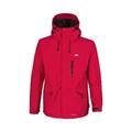 Trespass Mens Corvo Hooded Full Zip Waterproof Jacket/Coat - Red - Size Large | Trespass Sale | Discount Designer Brands