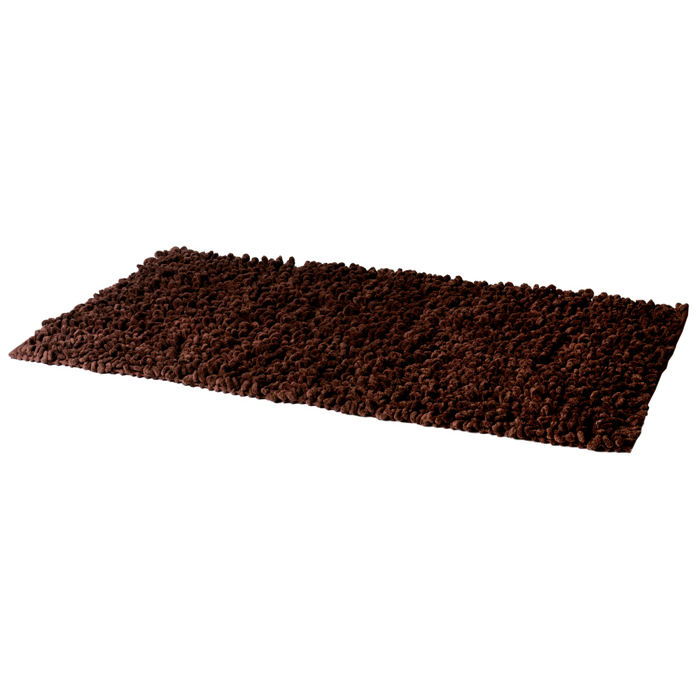 Paoletti Chenille Twist Rug - Chocolate Cotton - Size 150 cm x 240 cm | Paoletti Sale | Discount Designer Brands