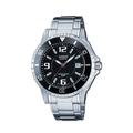 Casio Collection Mens Silver Watch MTD-1053D-1AVES Stainless Steel (archived) - One Size | Casio Sale | Discount Designer Brands