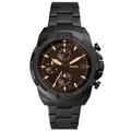 Fossil Bronson Mens Black Watch FS5851 Stainless Steel (archived) - One Size | Fossil Sale | Discount Designer Brands