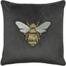 Paoletti Hortus Cushion - Charcoal - Size 50 cm x 50 cm | Paoletti Sale | Discount Designer Brands