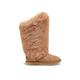 Australia Luxe Co Womens Hun Chestnut Boots - Beige Fur - Size UK 4 | Australia Luxe Co Sale | Discount Designer Brands