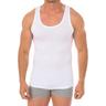 Kisses&Love Q-EN600 Mens Tank top - White Bamboo - Size X-Large | Kisses&Love Sale | Discount Designer Brands