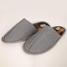 Secret Label Mens Grey Mule Slippers - Size UK 10 | Secret Label Sale | Discount Designer Brands