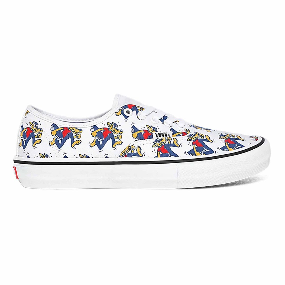 Vans Skate Wolf Authentic Pro White Mens Shoes Textile - Size UK 10.5 | Vans Sale | Discount Designer Brands