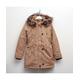 Only Womens Iris Winter Parka Jacket in Brown - Size 10 UK | Only Sale | Discount Designer Brands