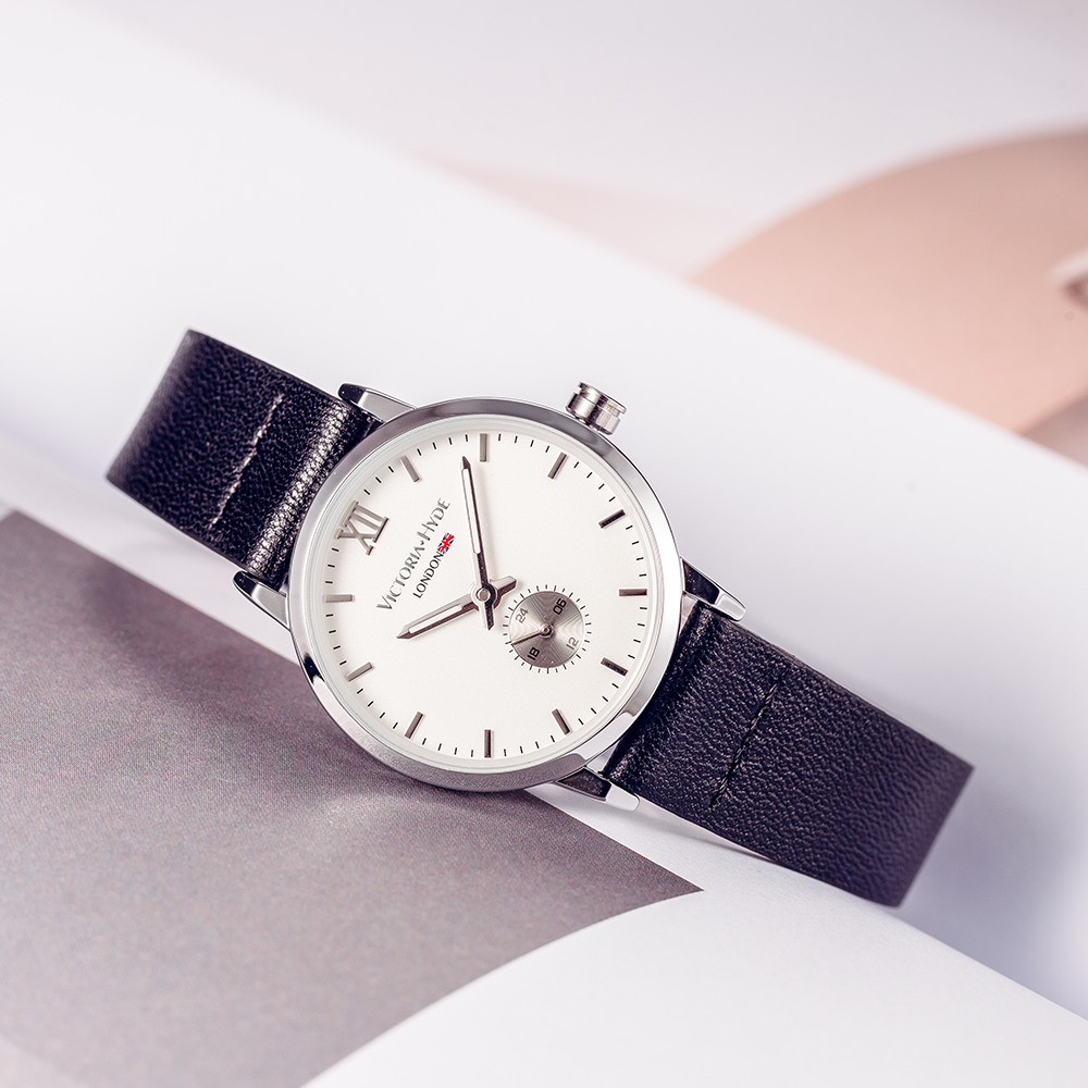 Victoria Hyde London Womens Watch Eyes - Black Stainless Steel - One Size | Victoria Hyde London Sale | Discount Designer Brands