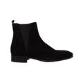 Dolce & Gabbana Mens Black Suede Leather Chelsea Boots Shoes - Size 42.5 EU/IT | Dolce & Gabbana Sale | Discount Designer Brands