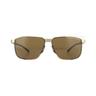 Porsche Design Rimless Mens Gold Brown Sunglasses Metal - One Size | Porsche Design Sale | Discount Designer Brands