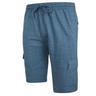 Kam Menswear Kam Mens Cargo Combat Big & Tall Shorts - Blue - Size 2XL | Kam Menswear Sale | Discount Designer Brands