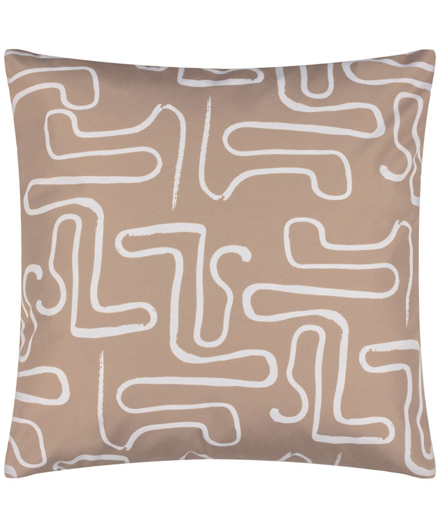 furn. Klay Outdoor Cushion Cover - Natural - One Size | furn. Sale | Discount Designer Brands