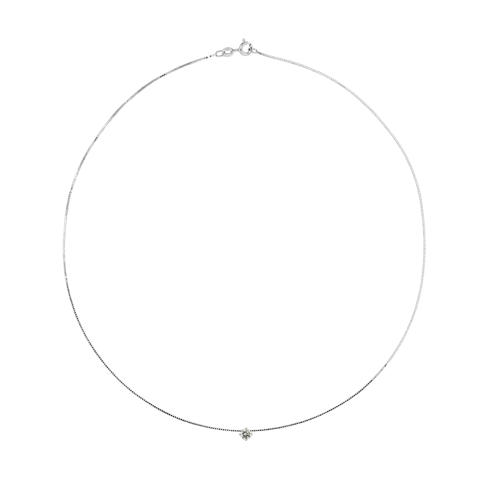 Diadema Womens - Necklace - Love Jewelry Collection Silver Sterling - One Size | Diadema Sale | Discount Designer Brands