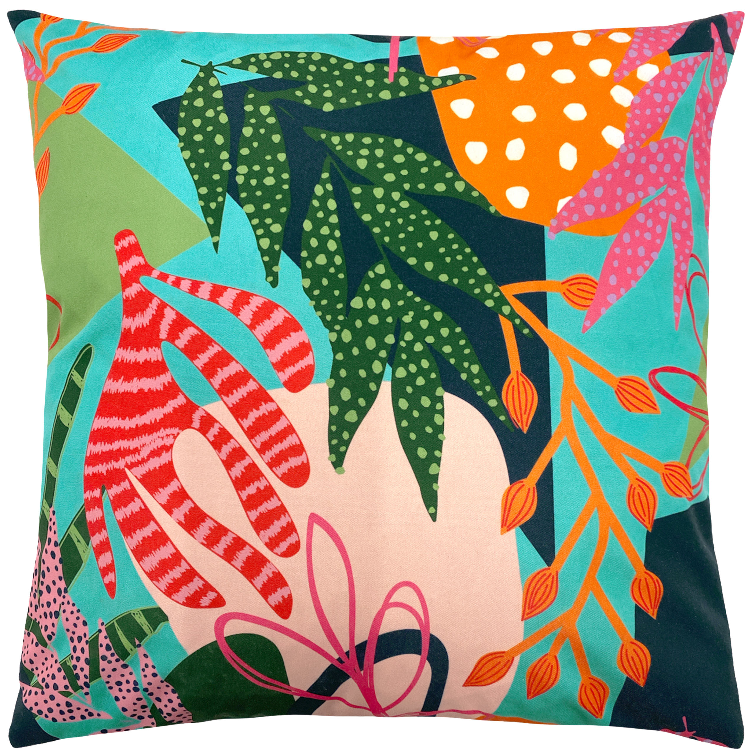 furn. Coralina Outdoor Cushion Cover - Multicolour - One Size | furn. Sale | Discount Designer Brands