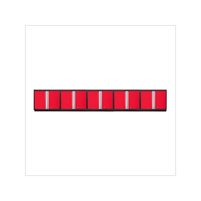 NewAge Garage Cabinets 5 x PRO Series Red Wall Cabinets