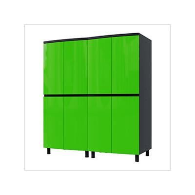 Contur Cabinet 5' Premium Lime Green Garage Cabinet System