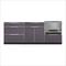 NewAge Outdoor Kitchens Aluminum Slate 3-Piece Outdoor Kitchen Set