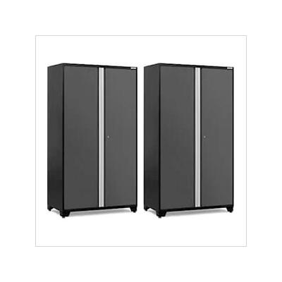 NewAge Garage Cabinets 2 x PRO Series Grey 48 in. Multi-Use Locker