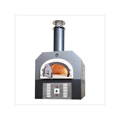 Chicago Brick Oven 38" x 28" Hybrid Countertop Natural Gas / Wood Pizza Oven (Silver Vein - Commercial)