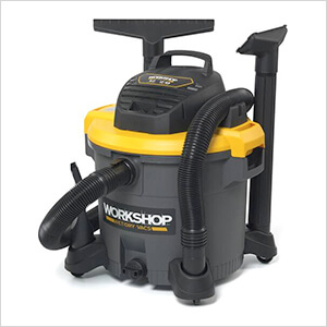 Workshop Vacs 12 Gallon 5.0 Peak HP High-Power General Purpose Wet/Dry Vac