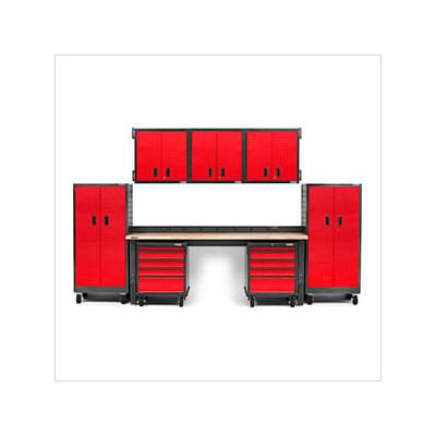 Gladiator Premier 14-Piece Red Garage Cabinet System