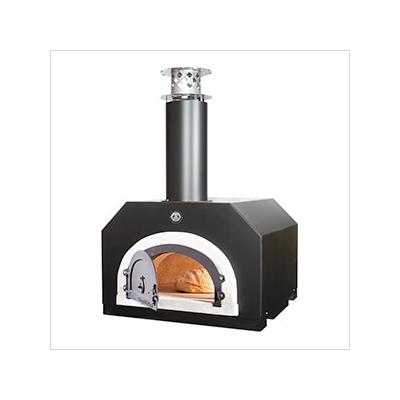 Chicago Brick Oven 38" x 28" Countertop Wood Fired Pizza Oven (Solar Black)