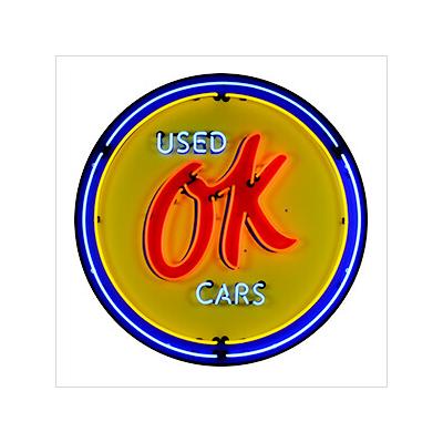 Neonetics OK Used Cars 36-Inch Neon Sign