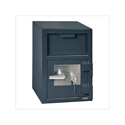 Hollon Safe Company Front Load Depository Safe with Key Lock