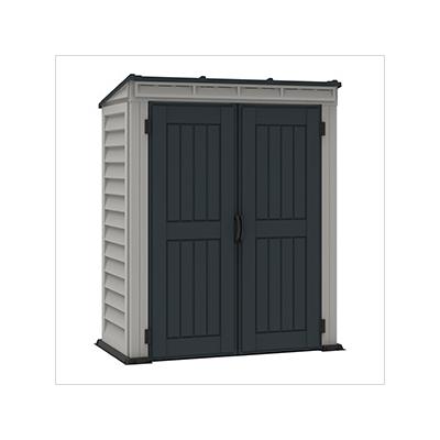 DuraMax Yardmate 5" x 3' Vinyl Pent Shed with Floor