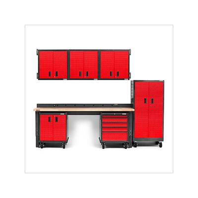 Gladiator Premier 13-Piece Red Garage Cabinet Set