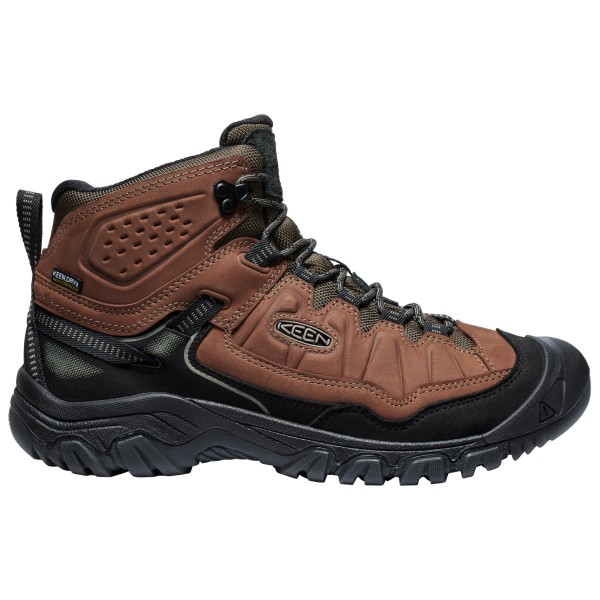 Keen - Targhee IV Mid WP - Wanderschuhe 45 | EU 45 braun/schwarz