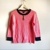 J. Crew Sweaters | J. Crew Pink Sequins Crewneck Sweater Nwt Small | Color: Black/Pink | Size: S