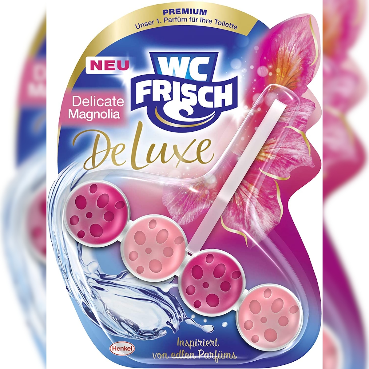 WC FRISCH DeLuxe Delicate Magnolia 50g WC Reiniger WC Duftspüler Reinigung Image