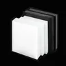 POM Plate Delrin Sheet CNC Engineering Plastic Materials Black White