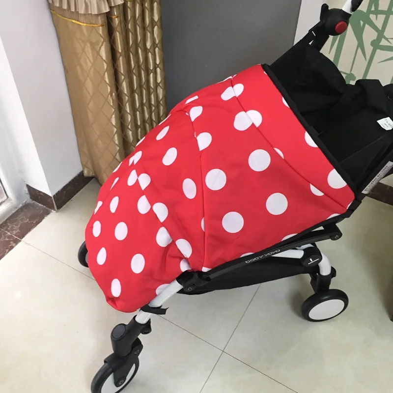 NEUE große Winter-Kinderwagensocken, Beinabdeckung, winddicht, Upgrade-Fußsack, Fußabdeckung für Baby Yoya Kinderwagen Babyzen YOYO Kinderwagen Image