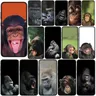 Juste en silicone souple pour Xiaomi coque de téléphone singe ajuster ille singe singe bébé