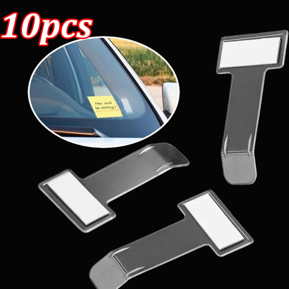 Universal Auto Parkplatz Ticket Clip Windschutzscheibe Aufkleber Ticket Halter Karte Rechnung Ständer Organizer Auto Innen Zubehör